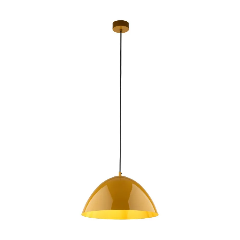 TK Lighting Hängelampe Metall Ø 34 cm H: max. 165 cm verstellbar Gelb E27< Hängelampen|Esszimmer Lampen