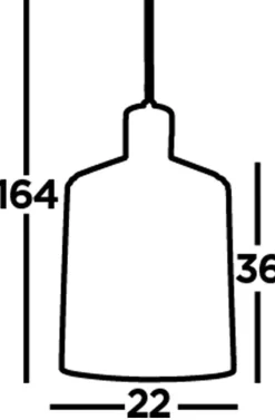 Hängelampen|Esszimmer Lampen*Searchlight Hängelampe Metall Ø 22 cm in Schwarz Messing E27