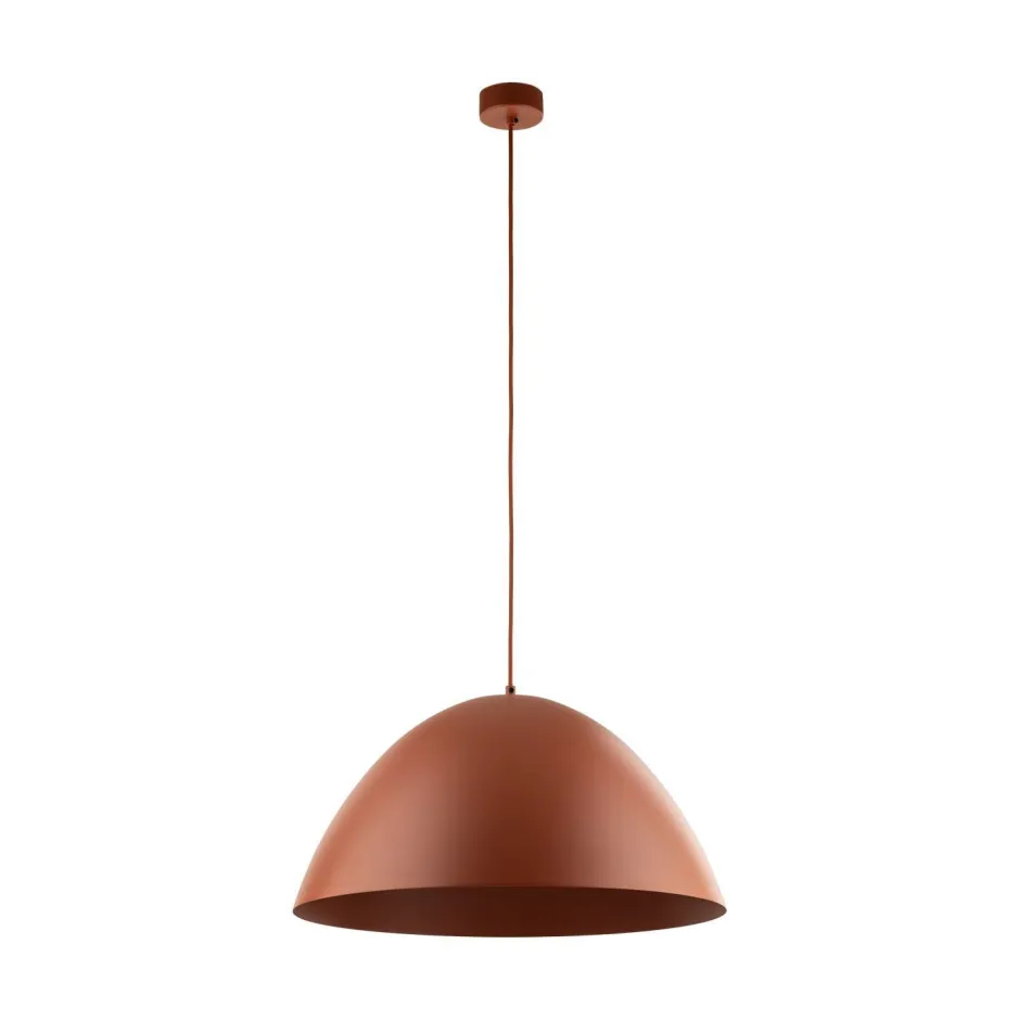 TK Lighting Hängelampe Metall Ø 50 cm verstellbar H: max. 170 cm Rot E27< Hängelampen|Esszimmer Lampen