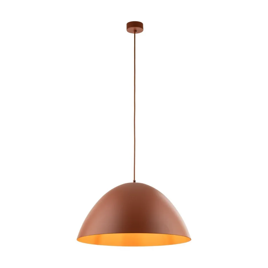 TK Lighting Hängelampe Metall Ø 50 cm verstellbar H: max. 170 cm Rot E27< Hängelampen|Esszimmer Lampen