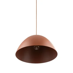 TK Lighting Hängelampe Metall Ø 50 cm verstellbar H: max. 170 cm Rot E27< Hängelampen|Esszimmer Lampen