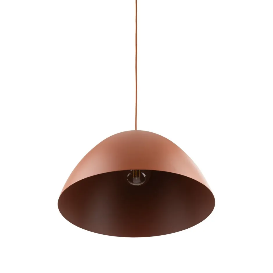 TK Lighting Hängelampe Metall Ø 50 cm verstellbar H: max. 170 cm Rot E27< Hängelampen|Esszimmer Lampen