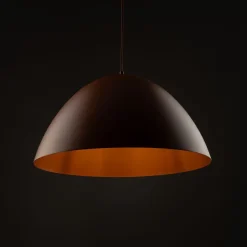 TK Lighting Hängelampe Metall Ø 50 cm verstellbar H: max. 170 cm Rot E27< Hängelampen|Esszimmer Lampen