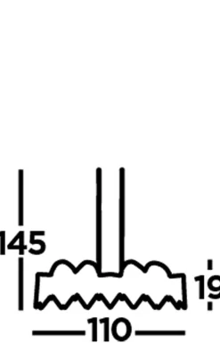 Searchlight Hängelampe Metall 110 cm lang H: max. 145 cm Schwarz Kupfer< Hängelampen|Wohnzimmerlampen