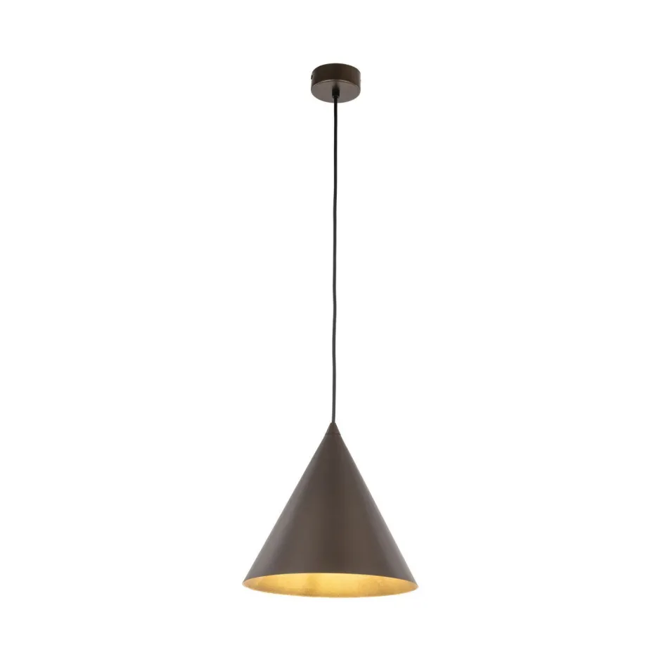 TK Lighting Hängelampe Metall Braun H: max. 1,6 m Ø 25 cm E27 Retro< Hängelampen|Esszimmer Lampen