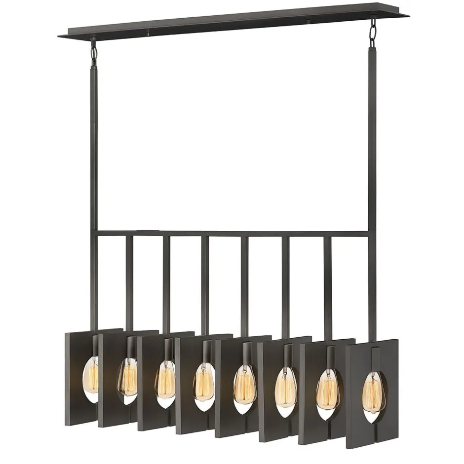 Elstead Hängelampe Metall E27 H: max. 142,9 cm länglich Modern< Hängelampen|Bürolampen