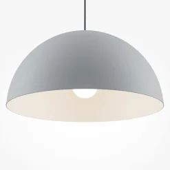 Hängelampen|Esszimmer Lampen*Maytoni Hängelampe Metall E27 rund D: 35 cm H: max. 320 cm Grau
