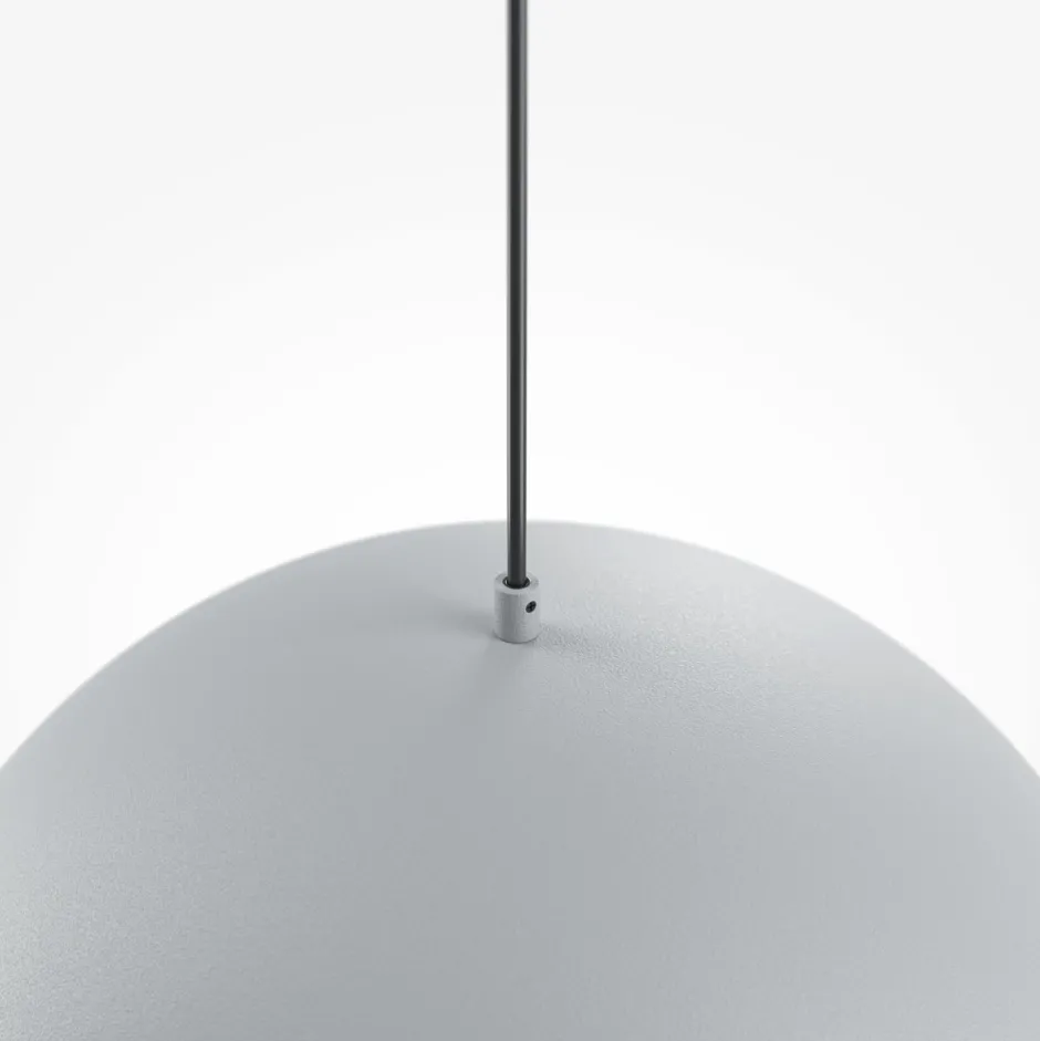 Hängelampen|Esszimmer Lampen*Maytoni Hängelampe Metall E27 rund D: 35 cm H: max. 320 cm Grau