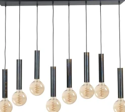 Masterlight Hängelampe Metall für E27 Schwarz Öl-Effekt Esstisch< Hängelampen|Wohnzimmerlampen