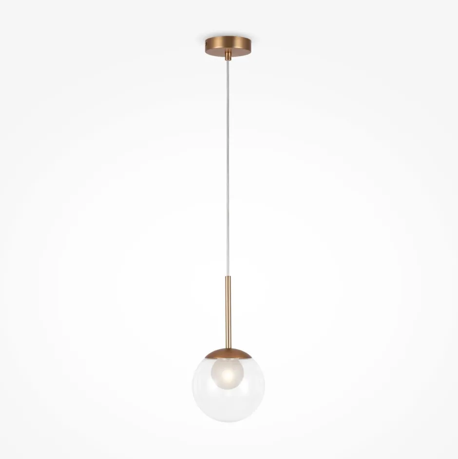 Hängelampen|Esszimmer Lampen*Maytoni Hängelampe Metall Glas D: 15 cm rund H: max. 334 cm G9