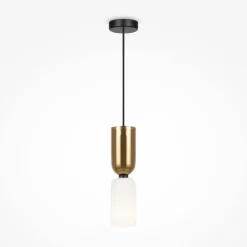 Hängelampen|Esszimmer Lampen*Maytoni Hängelampe Metall Glas E14 rund D: 8 cm H: max. 232 cm