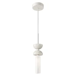 Maytoni Hängelampe Metall Glas G9 D: 10 cm rund Modern MARIA< Designerlampen|Glaslampen