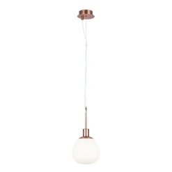 Hängelampen|Esszimmer Lampen*Maytoni Hängelampe Metall Glas rund D: 15 cm H: max. 153 cm E14