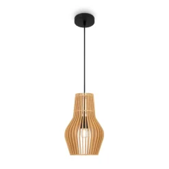 Maytoni Hängelampe Metall Holz D: 20 cm H: max. 333,5 cm E27< Hängelampen|Esszimmer Lampen