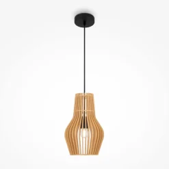 Maytoni Hängelampe Metall Holz D: 20 cm H: max. 333,5 cm E27< Hängelampen|Esszimmer Lampen