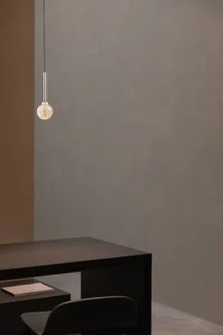 Masterlight Hängelampe Metall in Nickel Schwarz für E27 ESJA< Wohnzimmerlampen|Esszimmer Lampen