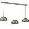 Hängelampen|Bürolampen*Luminex Hängelampe Metall in Titanium Gold 132 cm lang E27 Loft