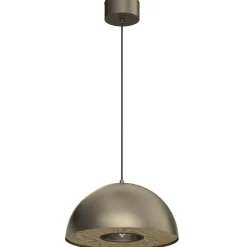 Luminex Hängelampe Metall in Titanium Gold Ø35 cm E27 Loft< Hängelampen|Bürolampen