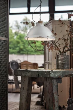 Wohnzimmerlampen|Keramiklampen*Ferroluce Hängelampe Metall Keramik E27 Ø 40 cm H: max. 110 cm