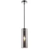 Maytoni Hängelampe Metall Rauchglas E14 rund D: 8 cm Chrom< Hängelampen|Esszimmer Lampen