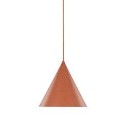 Hängelampen|Esszimmer Lampen*TK Lighting Hängelampe Metall Rot Ø 25 cm H: max. 160 cm E27 Retro