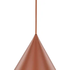 Hängelampen|Esszimmer Lampen*TK Lighting Hängelampe Metall Rot Ø 25 cm H: max. 160 cm E27 Retro
