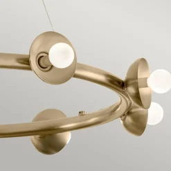 Hängelampen|Bürolampen*Elstead Hängelampe Metall rund D: 87,6 cm H: max. 185,5 cm E14