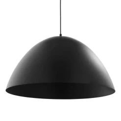 TK Lighting Hängelampe Metall Schwarz Ø 50 cm rund E27< Moderne Lampen|Wohnzimmerlampen