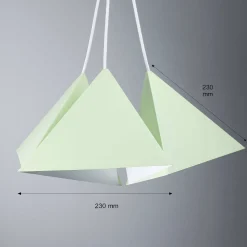 Hängelampen|Esszimmer Lampen*Luminex Hängelampe Modern Grün für die Küche