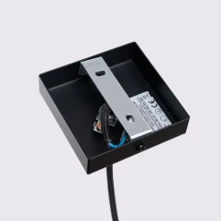 Hängelampen|Wohnzimmerlampen*Sollux Hängelampe Modern Schwarz schmal B: 8 cm H: max. 118 cm GU10