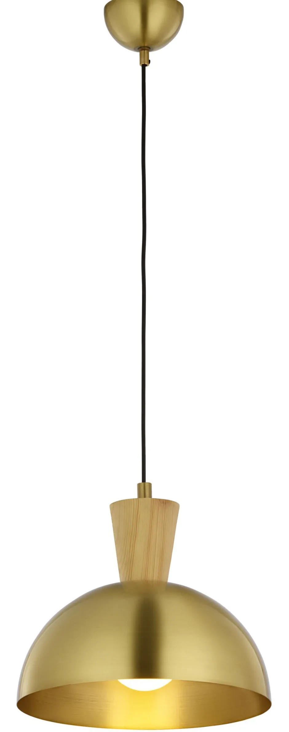 Retro Lampen|Wohnzimmerlampen*Jupiter Hängelampe Retro in Messing dekorativ E27 wohnlich