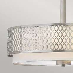 Elstead Hängelampe rund Ø 53,4 cm höhenverstellbar blendarm< Hängelampen|Bürolampen