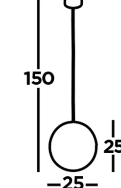 Searchlight Hängelampe rund Ø 25 cm in Messing Weiß Metall Glas< Hängelampen|Esszimmer Lampen