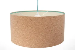 BPS Koncept Hängelampe rund Ø 40 cm Kork Modern E27 Boho Style< Hängelampen|Moderne Lampen