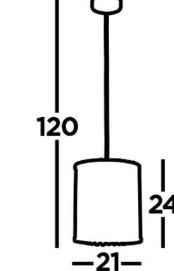 Searchlight Hängelampe rund Ø 21 cm Kristall E27 Chrom Klar< Hängelampen|Esszimmer Lampen