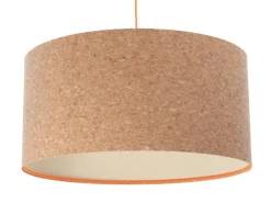 BPS Koncept Hängelampe rund Ø 60 cm Modern Kork E27 Esstisch< Hängelampen|Esszimmer Lampen