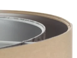 BPS Koncept Hängelampe rund Ø 50 cm Stoff Velours Optik E27 wohnlich< Bürolampen|Schlafzimmer Lampen