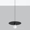 Sollux Hängelampe rund Schwarz Metall Ø 40 cm Modern E27< Wohnzimmerlampen|Moderne Lampen