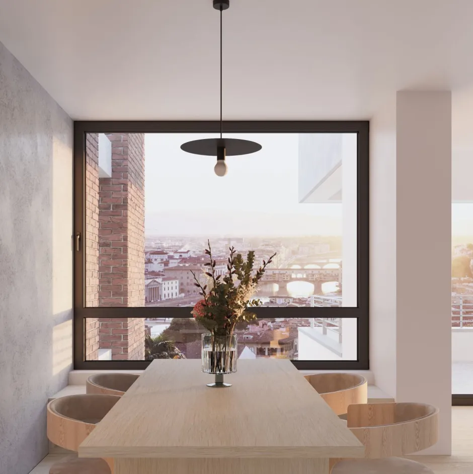 Sollux Hängelampe rund Schwarz Metall Ø 40 cm Modern E27< Wohnzimmerlampen|Moderne Lampen