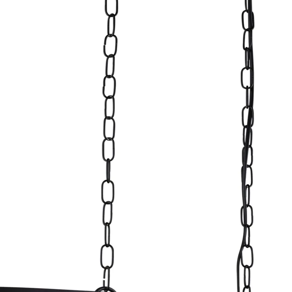 Searchlight Hängelampe Schwarz 91 cm lang 4x E27 Metall Mesh< Hängelampen|Wohnzimmerlampen