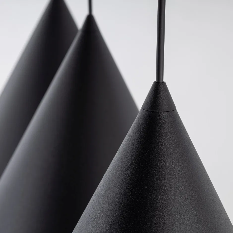 TK Lighting Hängelampe Schwarz 3-flammig Metall E27 höhenverstellbar< Hängelampen|Esszimmer Lampen