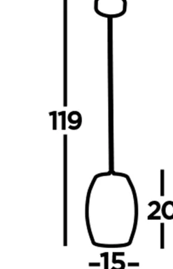 Searchlight Hängelampe Schwarz Gold E27 Ø 15 cm schmal Metall< Wohnzimmerlampen|Küchenlampen
