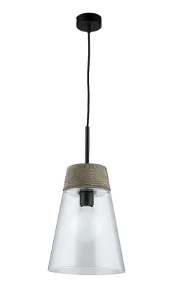 Jupiter Hängelampe Schwarz Holz Ø23cm ARAVAE Küche Leuchte< Hängelampen|Moderne Lampen