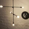 Nowodvorski Hängelampe Schwarz Industrial Design verstellbar E27< Hängelampen|Esszimmer Lampen