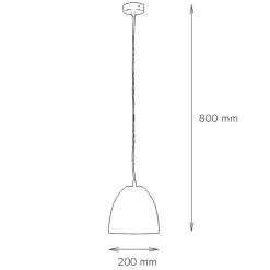 Hängelampen|Esszimmer Lampen*Emibig Hängelampe Schwarz innen Weiß Retro rund Esstisch
