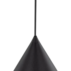 TK Lighting Hängelampe Schwarz Metall Ø 25 cm H: max. 160 cm E27< Hängelampen|Esszimmer Lampen