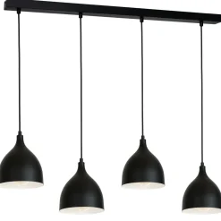 Luminex Hängelampe Schwarz Metall Skandinavisch für E27< Schlafzimmer Lampen|Lampen Aus Aller Welt