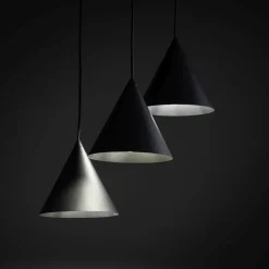 Hängelampen|Bürolampen*TK Lighting Hängelampe Schwarz verstellbar 3-flammig E27 Ø 42 cm CODY