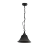 Easylight Hängelampe Schwarz Vintage Ø 30 cm Metall E27< Hängelampen|Esszimmer Lampen
