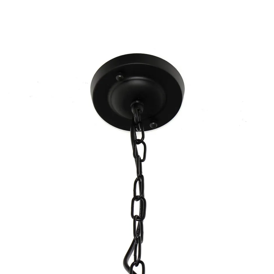 Easylight Hängelampe Schwarz Vintage Ø 30 cm Metall E27< Hängelampen|Esszimmer Lampen